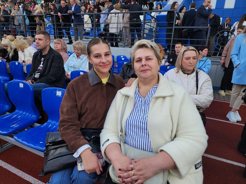 Лифтостроители стали частью большого праздничного концерта «Импульс города» на стадионе «Спартак»!