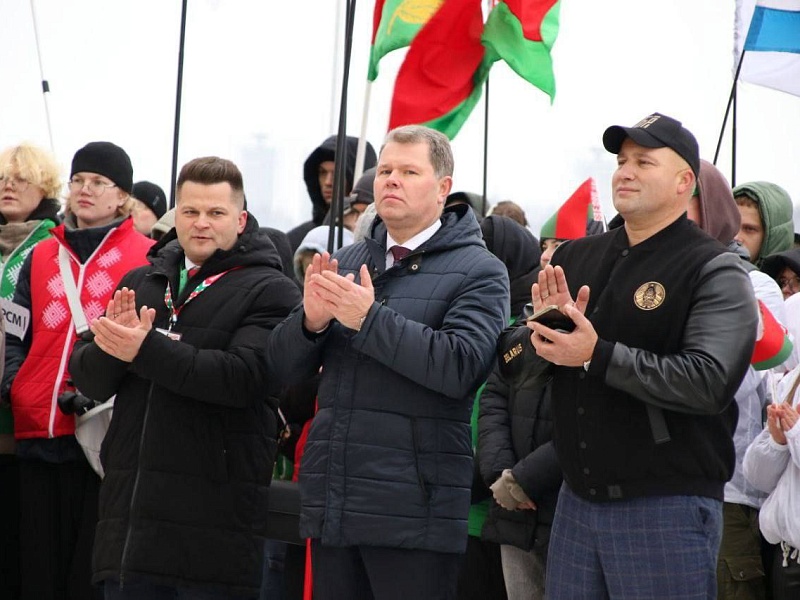 Лифтосроители активные участники мероприятий в рамках "Марафона единства"