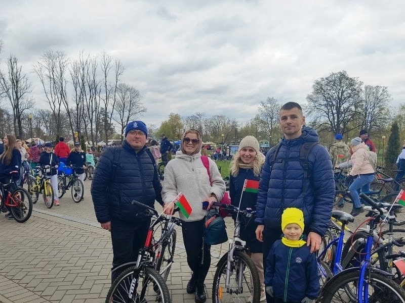 В ЕДИНОМ РИТМЕ С ГОРОДОМ: «МОГИЛЕВЛИФТМАШ» НА БОЛЬШОМ ВЕЛОПРОБЕГЕ!