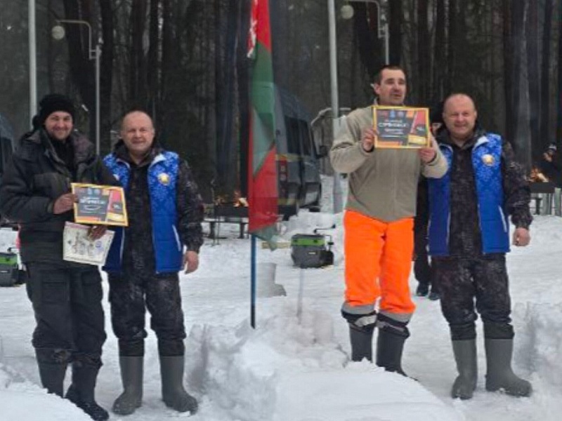 Определены лучшие рыбаки ОАО "Могилевлифтмаш" 