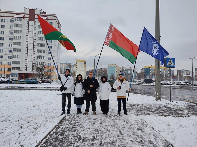 Лифтосроители активные участники мероприятий в рамках "Марафона единства"