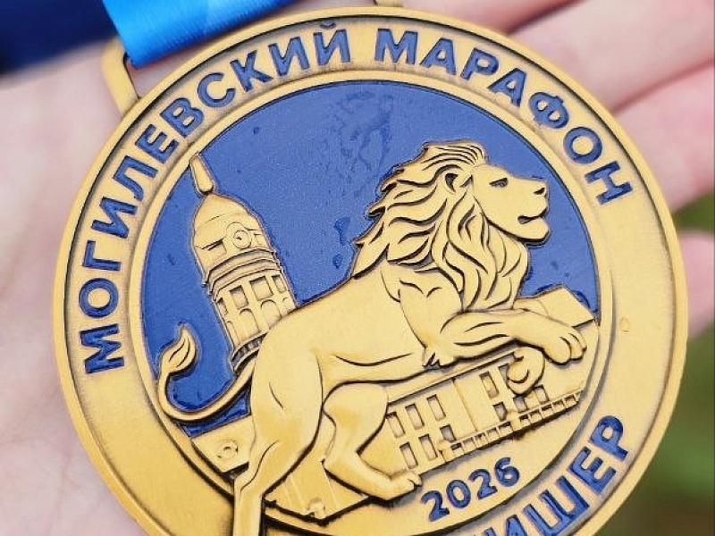 Лифтостроители на Могилевском международном марафоне!