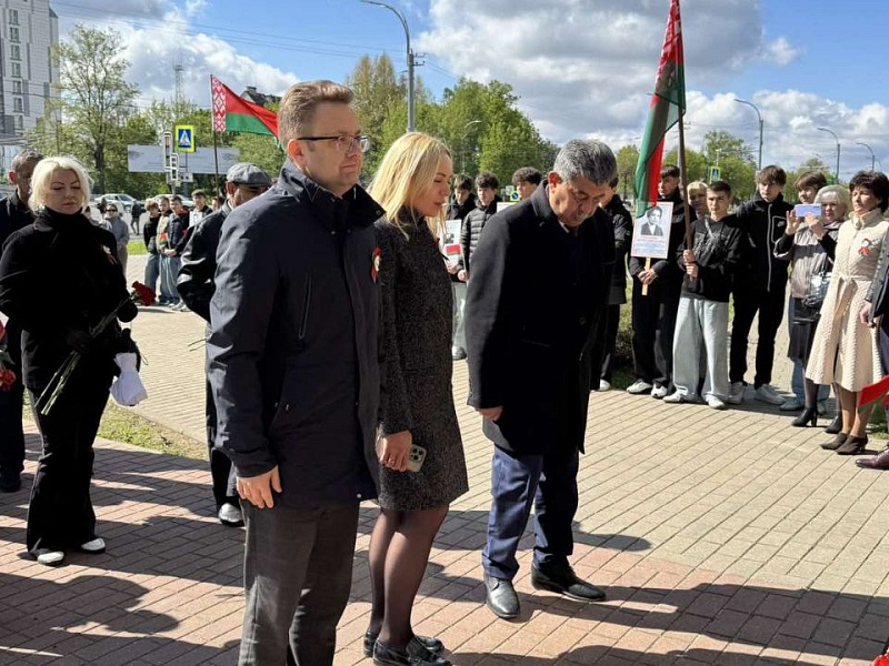"Могилевлифтмаш" чтит память Героя Советского Союза