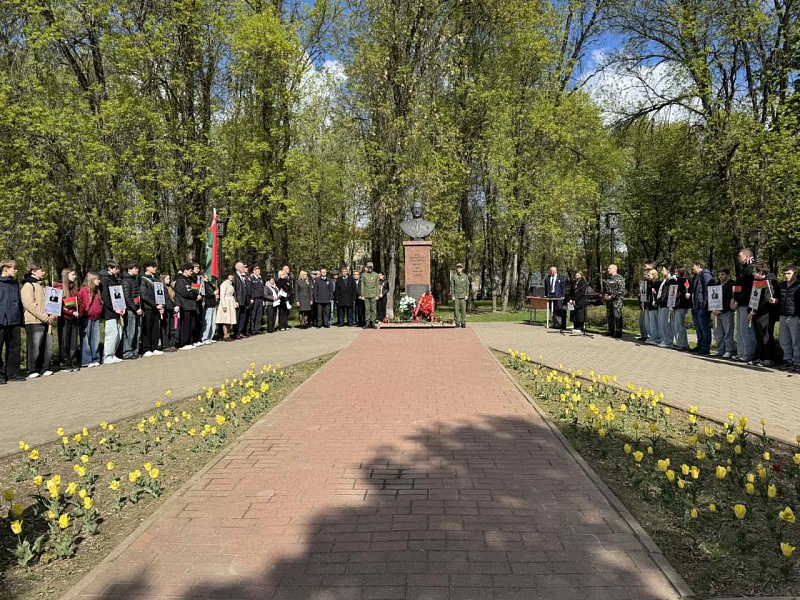"Могилевлифтмаш" чтит память Героя Советского Союза