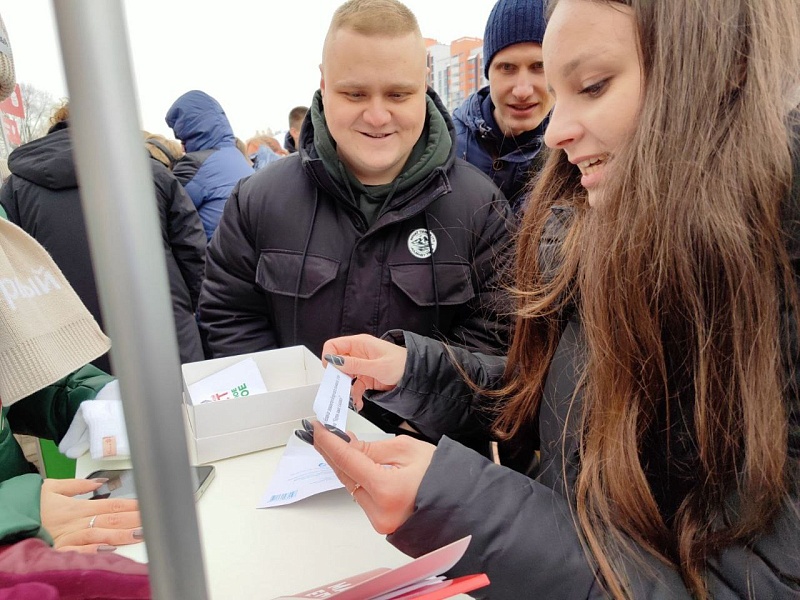 Лифтосроители активные участники мероприятий в рамках "Марафона единства"