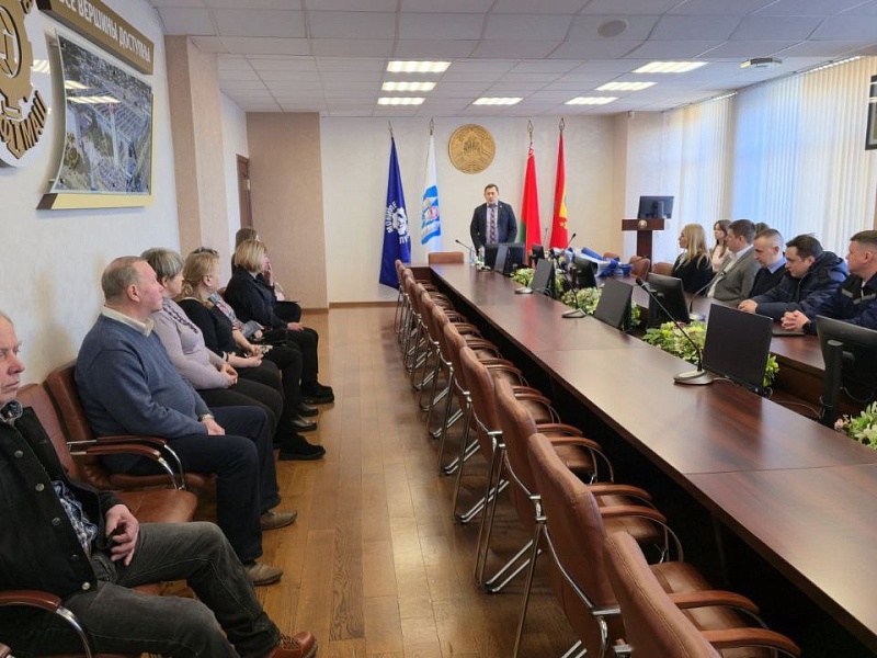 ОАО «Могилевлифтмаш» провожает на пенсию заслуженных лифтостроителей 