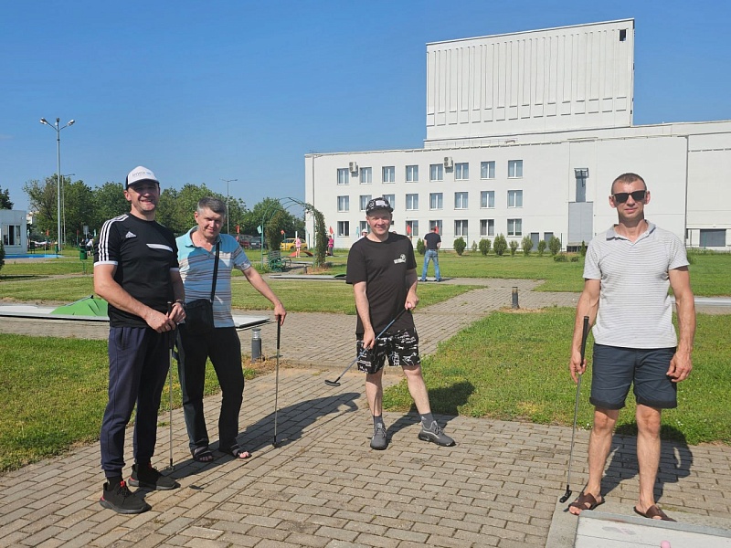 Лично-командное первенство ОАО «Могилевлифтмаш» по мини-гольфу 2025