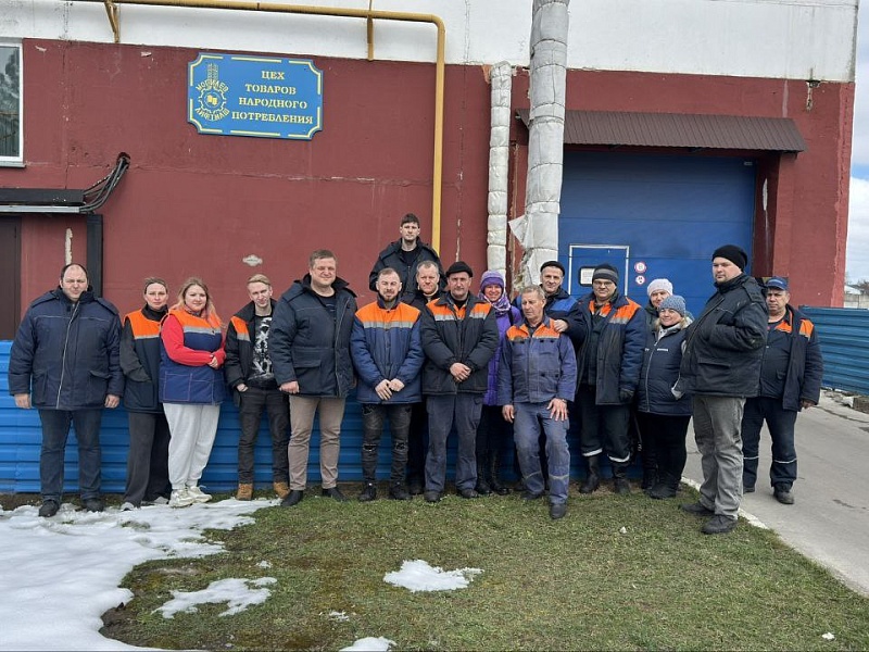 Лифтостроители активно приняли участие в республиканском субботнике