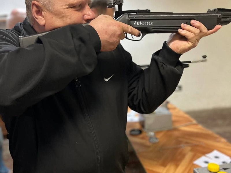 Команда заводчан приняла участие в соревнованиях по стрельбе городской спартакиады!