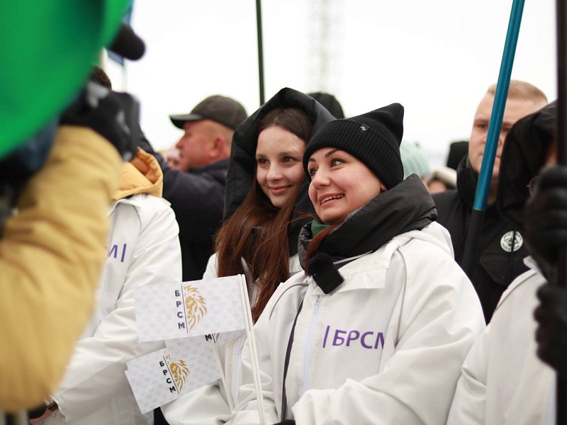 Лифтосроители активные участники мероприятий в рамках "Марафона единства"