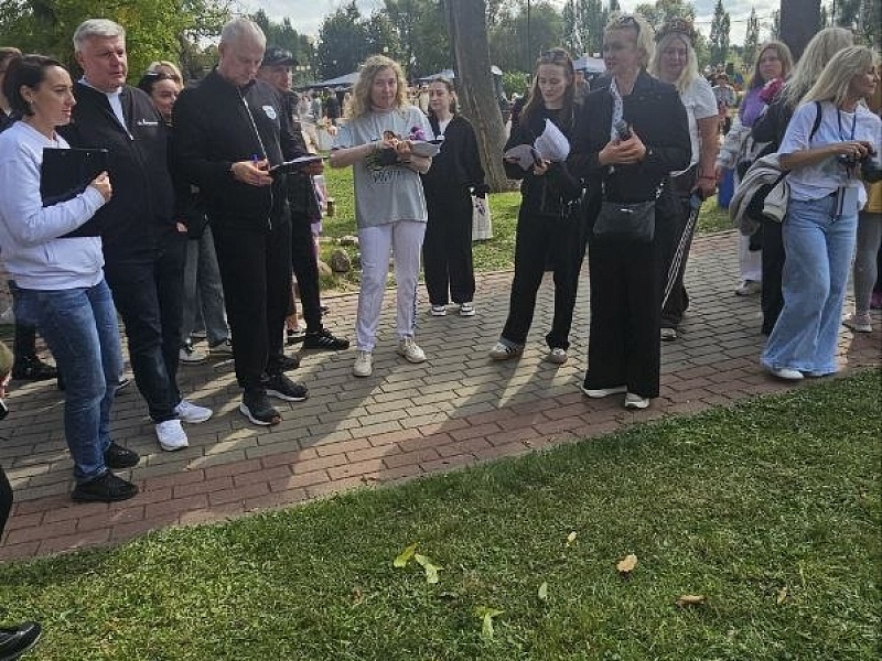 Команда «Могилевлифтмаш» на конкурсе «С бульбай, смачна!»