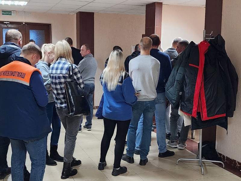 ВЫЕЗДНАЯ АКЦИЯ ПО ДАЧЕ ДОНОРСКОЙ КРОВИ НА МОГИЛЕВЛИФТМАШ